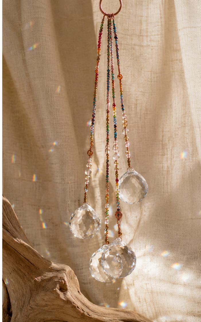 Handmade Copper Sun Catcher