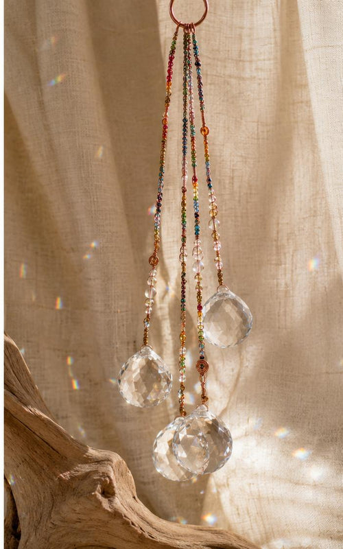 Handmade Copper Sun Catcher
