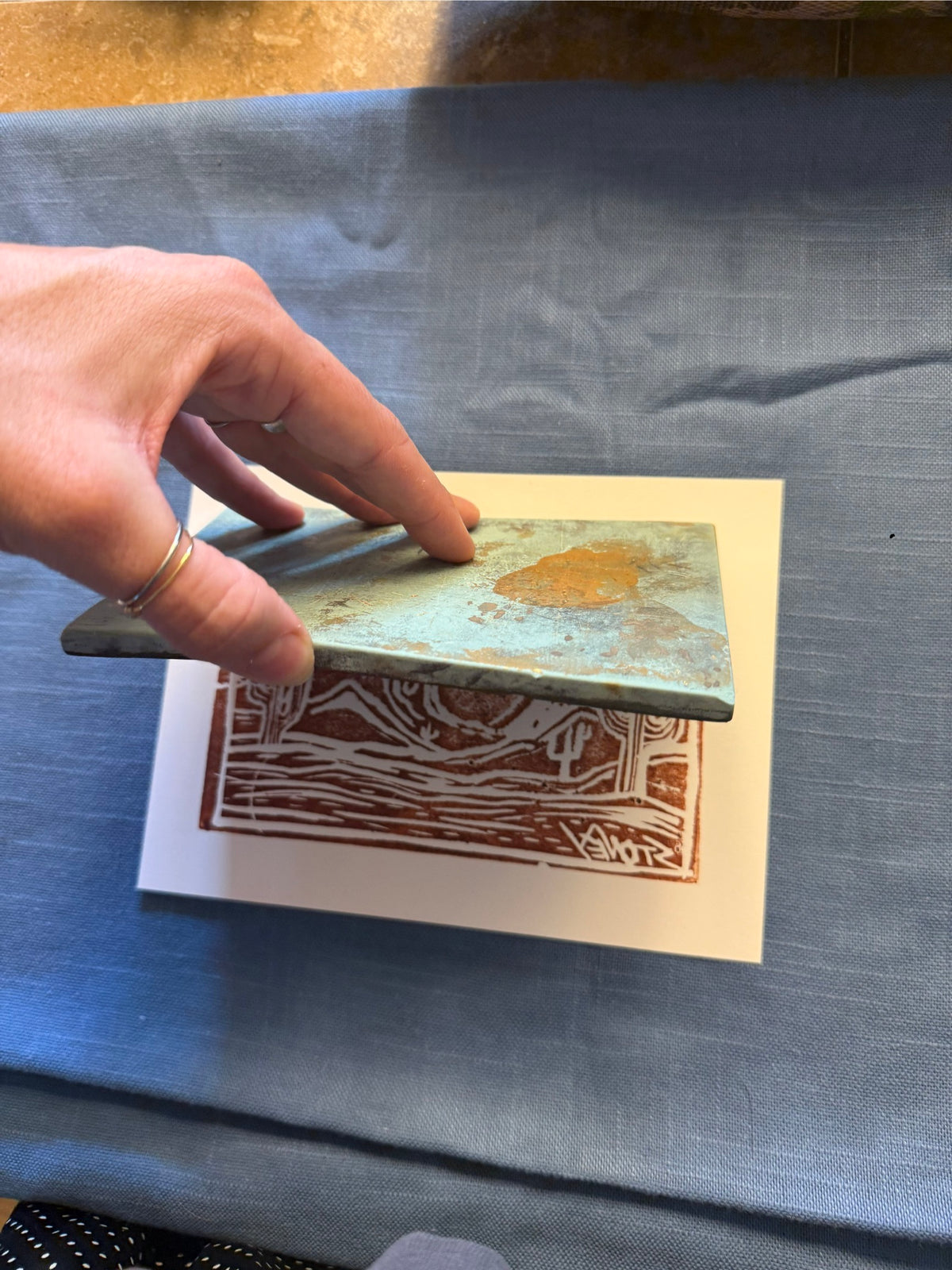 Hand- Sculpted Art Prints- Original Studio Stoney Design
