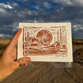 Hand- Sculpted Art Prints- Original Studio Stoney Design